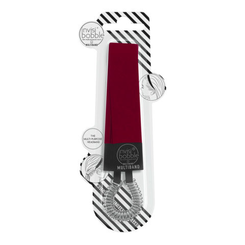 Invisibobble Multiband Red y Rumble - fascia 2 in 1