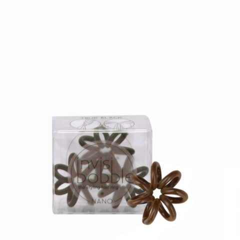 Invisibobble Nano Pretzel Brown 3pz - elastico elicoidale