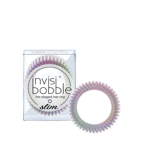 Invisibobble Slim Vanity Fairy 3pz - elastici a spirale per capelli fini