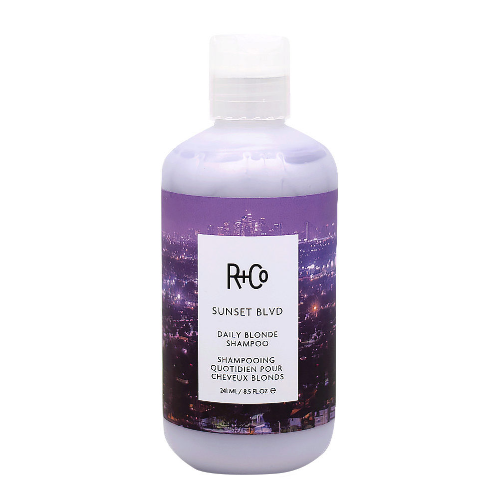 R+Co Sunset Blvd Daily Blonde Shampoo 241ml - shampoo per capelli biondi