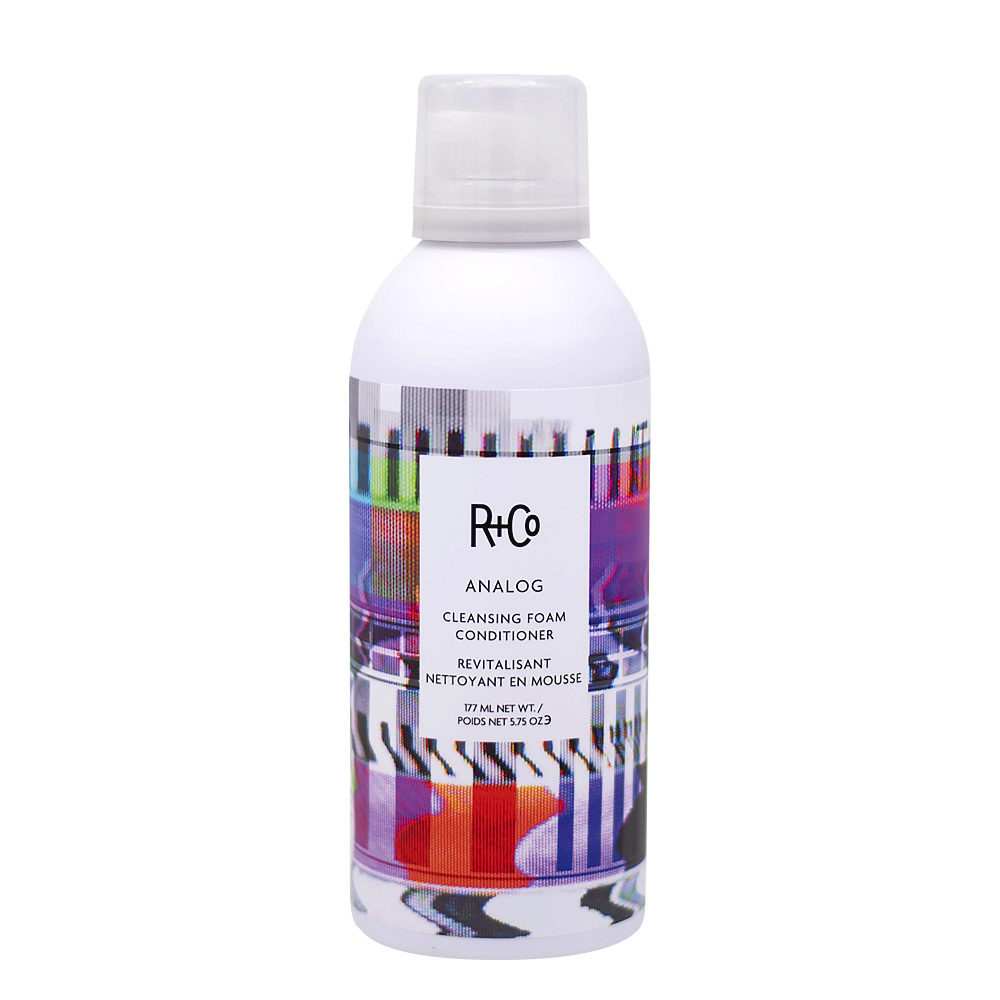 R+Co Analog Cleasing Foam Conditioner 177ml - balsamo in mousse per tutti i tipi di capelli
