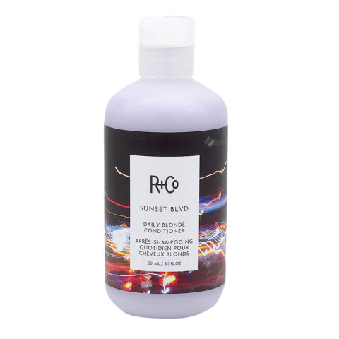 R+Co Sunset Blvd Daily Blonde Conditioner 241ml - balsamo per capelli biondi