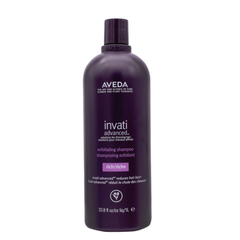 Aveda Invati Advanced Exfoliating Shampoo Rich 1000ml - shampoo esfoliante ricco
