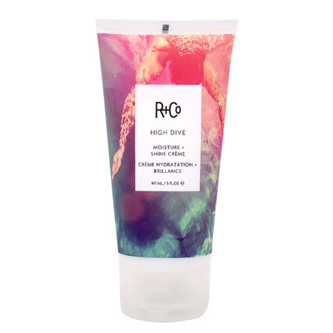 R+Co High Dive Moisture + Shine Creme 147ml -crema idratante per capelli secchi