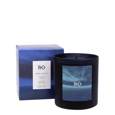 R+Co Dark Waves Scented Candle 255g - candela profumata per ambienti