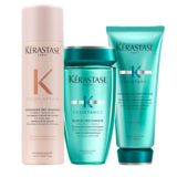 Kerastase Fresh Affair Refreshing Dry Shampoo 233ml Resistance Bain Extentioniste 250ml Fondant Extentioniste 200ml