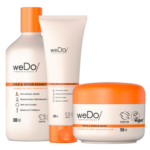 Rich & Repair Shampoo 300ml + Conditioner 250ml + Mask 150ml