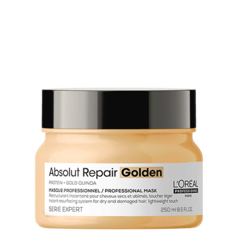 Paris Serie Expert Absolut Repair Golden Mask 250ml - maschera per capelli danneggiati