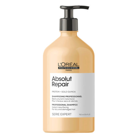 L'Oréal Professionnel Paris Serie Expert Absolut Repair Shampoo 750 ml - shampoo capelli danneggiati