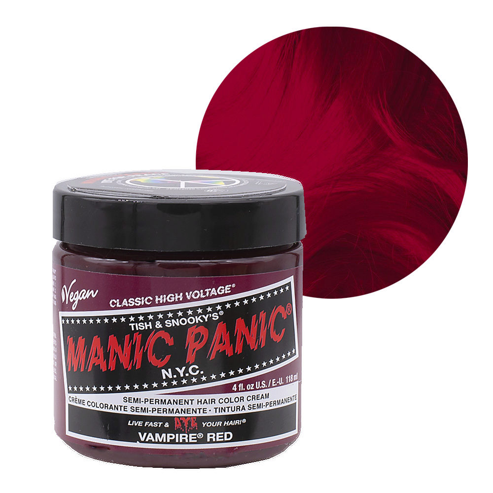 Manic Panic  Classic Hig Voltage Vampire Red 118ml- Crema Colorante Semi-Permanente