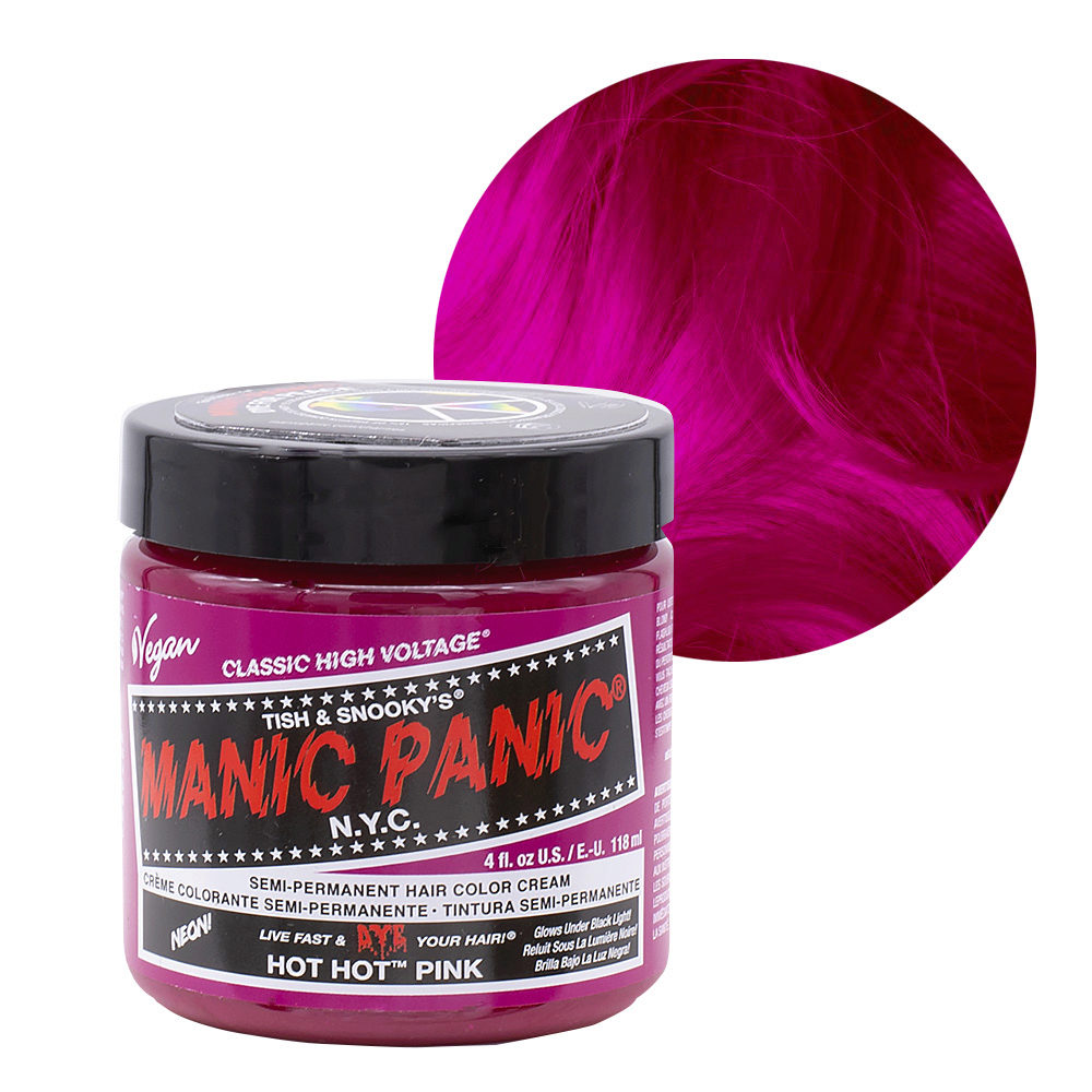 Manic Panic Classic High Voltage Hot Hot Pink 118ml - Crema Colorante  Semi-Permanente