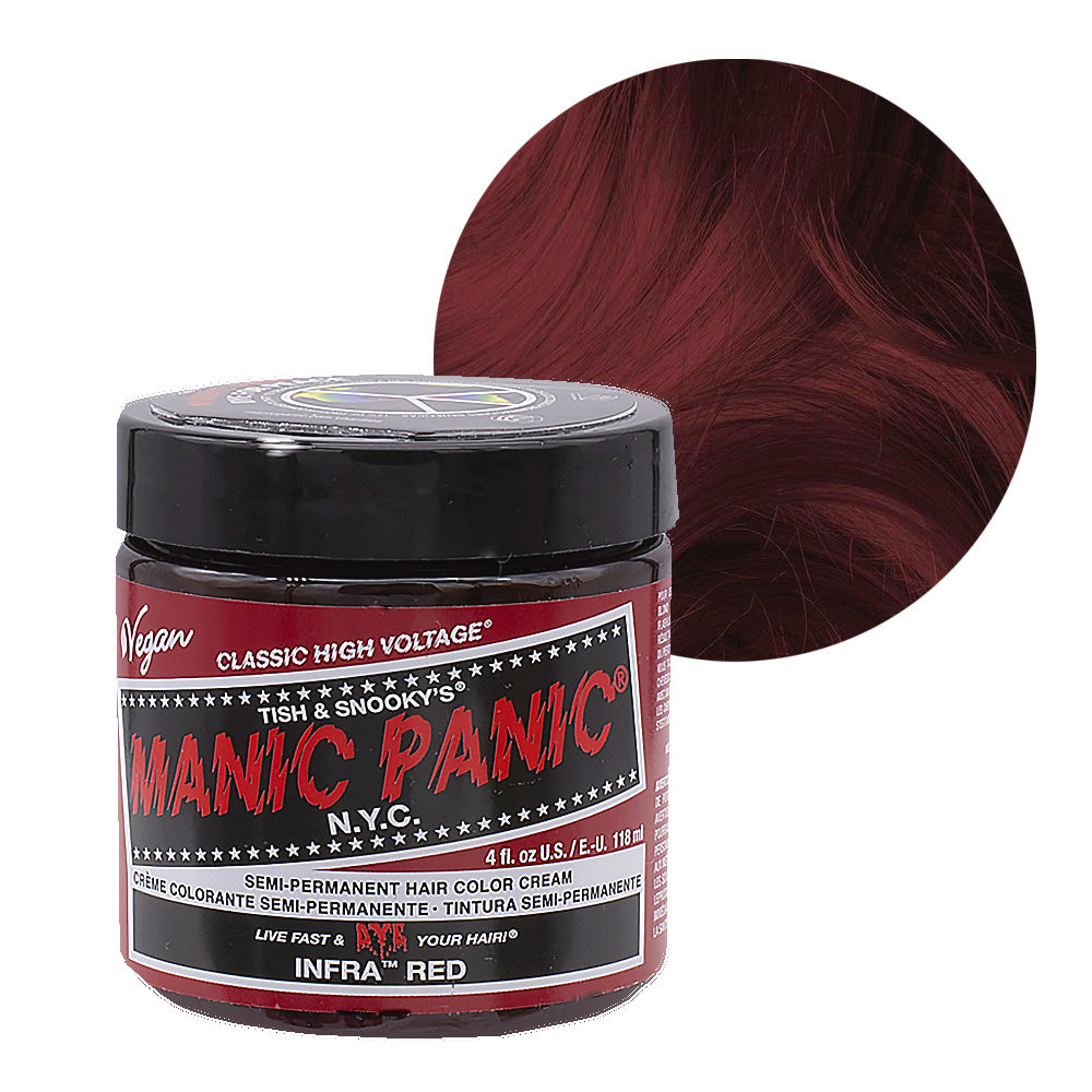 Manic Panic Classic High Voltage Infra Red 118ml - crema colorante semi-permanente