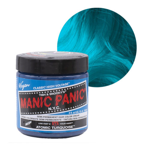 Manic Panic Classic High Voltage Atomic Turquoise 118ml - crema colorante semi-permanente