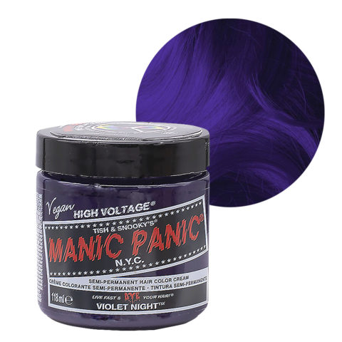 Classic High Voltage Violet Night 118ml - crema colorante semi-permanente