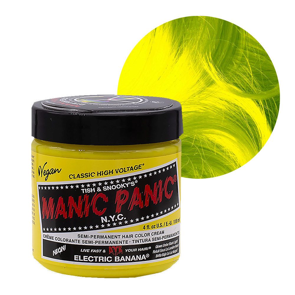 Manic Panic Classic High Voltage Electric Banana 118ml - crema colorante semi-permanente