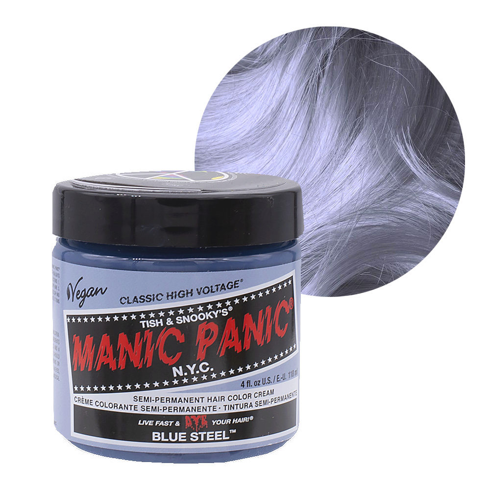 Manic Panic Classic High Voltage Blue Steel 118ml - crema colorante semi-permanente