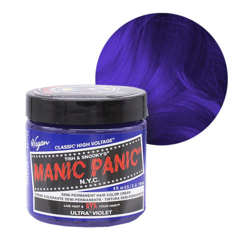Manic Panic Classic High Voltage Ultra Violet 118ml - crema colorante semi-permanente