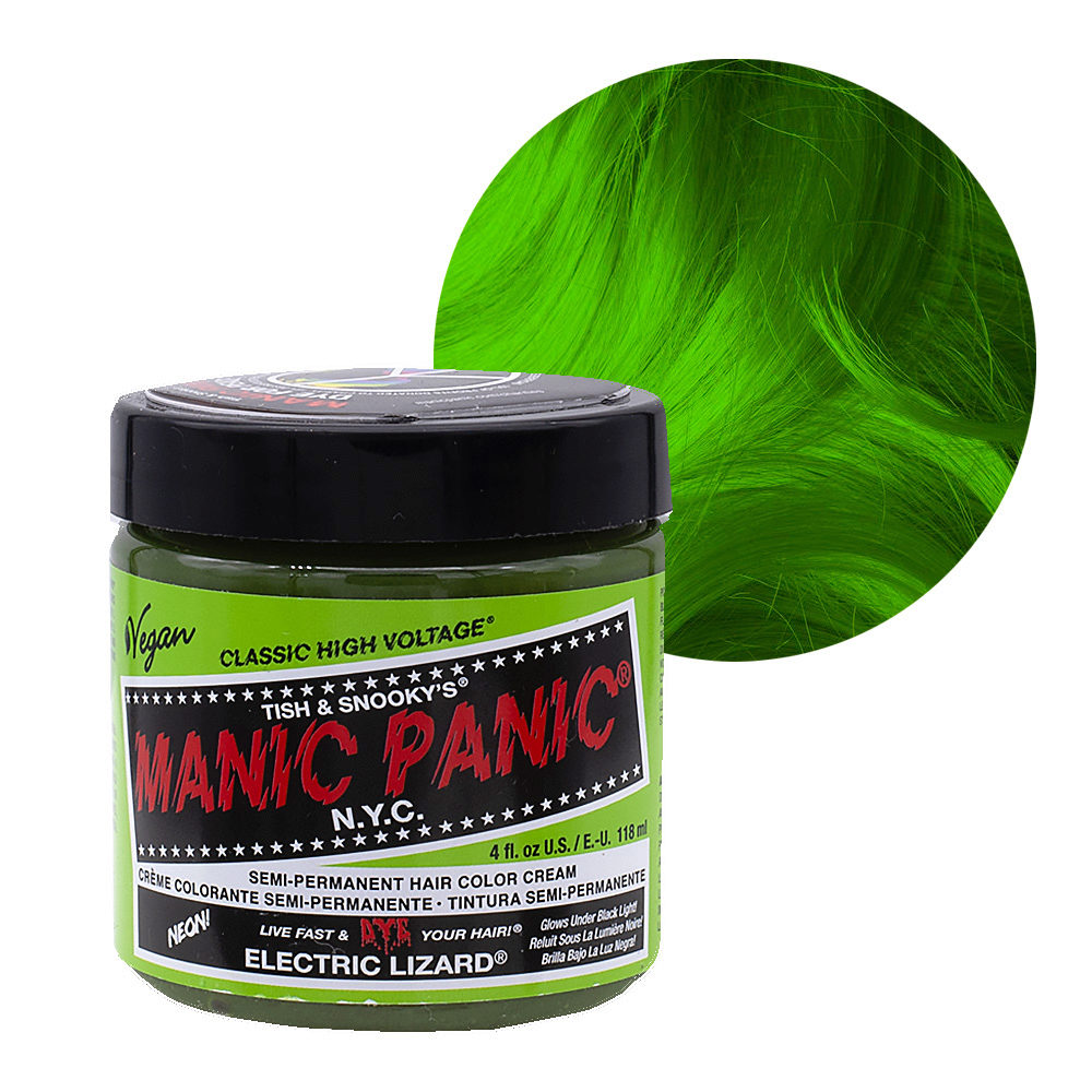 Manic Panic Classic High Voltage Electric Lizard 118ml -  Crema Colorante Semi-Permanente