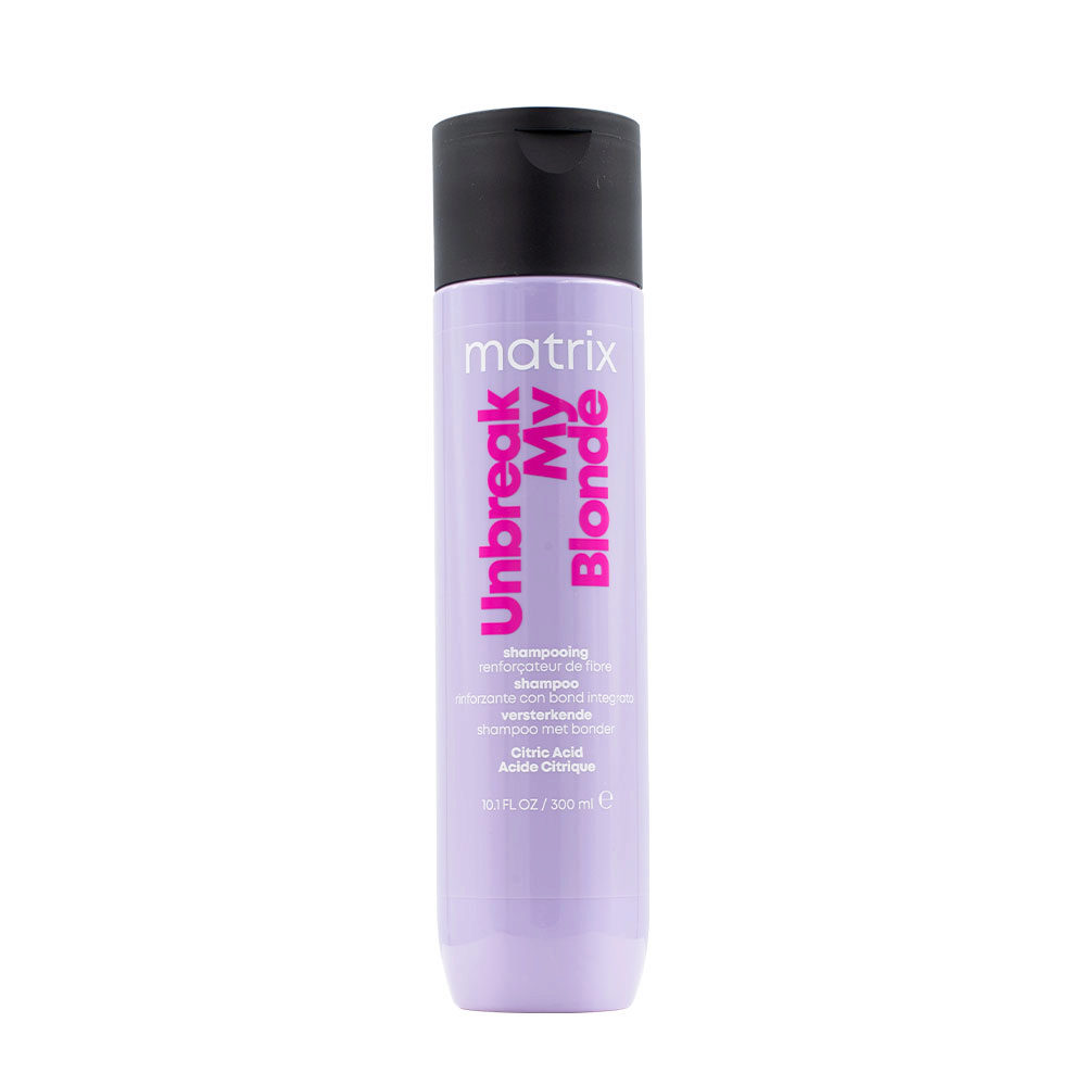 Matrix Haircare Unbreak My Blonde Shampoo 300ml - shampoo  ristrutturante per capelli biondi