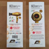 Parlux Alyon Air ionizer tech Gold Antibacterial - asciugacapelli