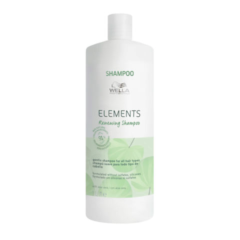 Wella Professionals Elements Renewing Shampoo 1000ml - shampoo rigenerante