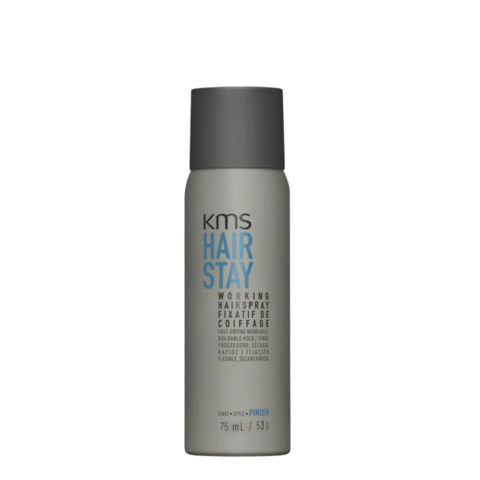 KMS Hair Stay Working Hairspray 75ml - lacca tenuta media