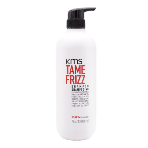 KMS Tame Frizz Shampoo 750ml - shampoo anticrespo per capelli medio-grossi