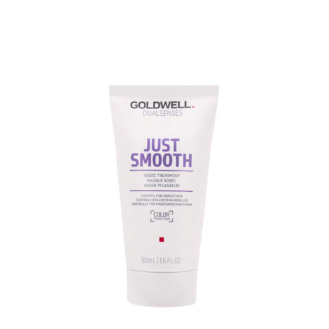 Goldwell Dualsenses Just Smooth 60Sec Treatment 50ml - trattamento per capelli indisciplinati e crespi