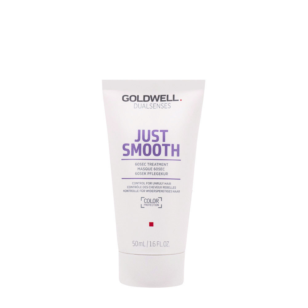 Goldwell Dualsenses Just Smooth 60Sec Treatment 50ml - trattamento per capelli indisciplinati e crespi