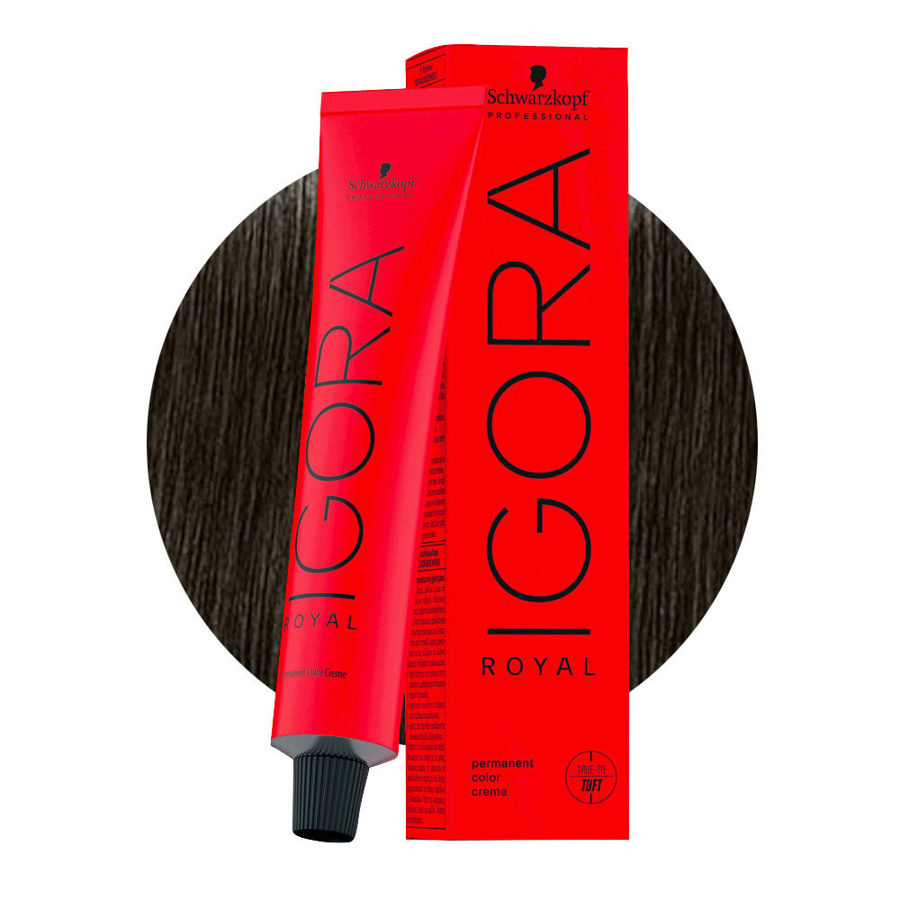 Schwarzkopf Igora Royal 5-21 Castano Chiaro Cenere Cendré 60ml - colorazione permanente