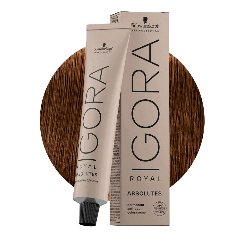 Schwarzkopf Igora Royal Absolutes 6-460 Biondo Scuro Beige Cioccolato Naturale 60ml - colorazione permanente