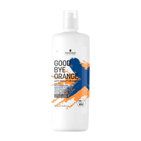 Schwarzkopf Goodbye Orange 1000ml - shampoo neutralizzante
