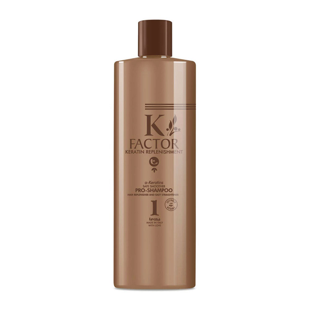 Tecna K Factor Safe Smoother Pro Shampoo 1 500ml - shampoo con cheratina