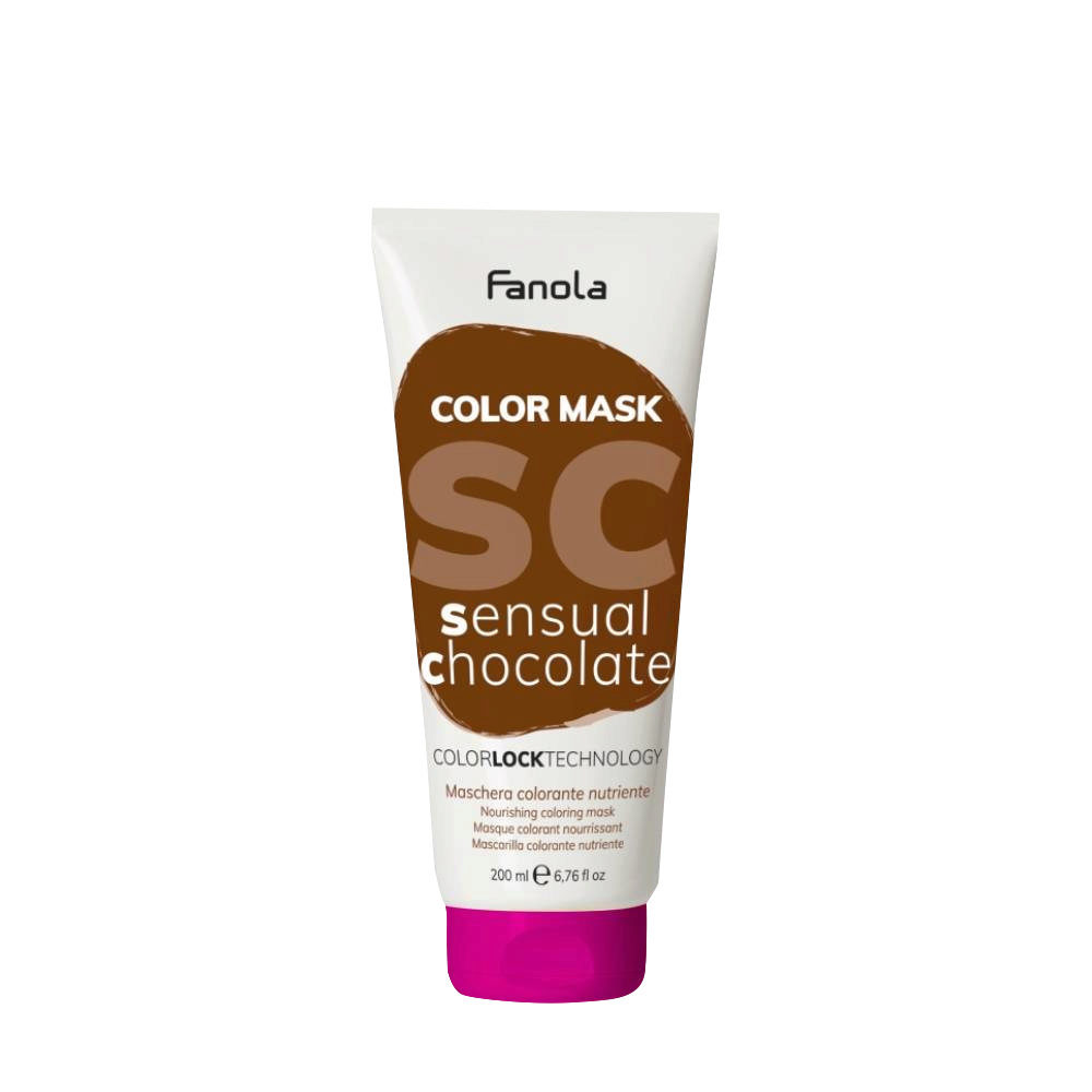 Fanola Color Mask Sensual Chocolate 200ml - colore semipermanente cioccolato
