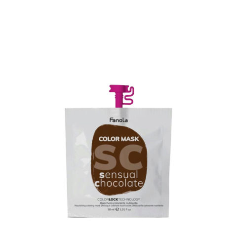Fanola Color Mask Sensual Chocolate 30ml - colore semipermanente cioccolato