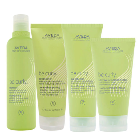 Be Curly Kit Shampoo250ml Conditioner200ml  Masque150ml Curl Enhancer200ml