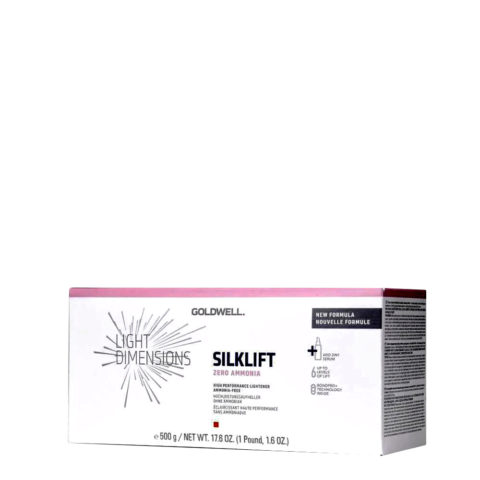 Light Dimension Silklift Control Ash Up Zero Ammonia 500gr - decolorante fino a 6 livelli senza ammoniaca