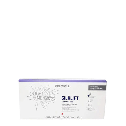 Light Dimension Silklift Control Ash Levels 5-7 500gr - decolorante 5-7 livelli