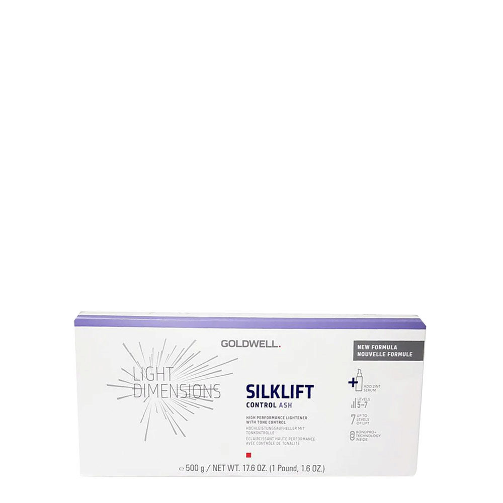 Goldwell Light Dimension Silklift Control Ash Levels 5-7 500gr - decolorante 5-7 livelli
