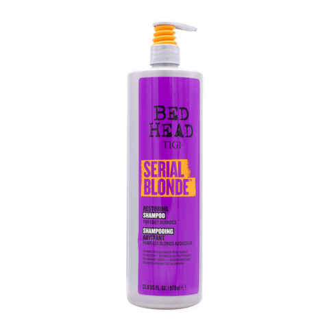 Tigi Bed Head Serial Blonde Shampoo 970ml - shampoo per biondi danneggiati