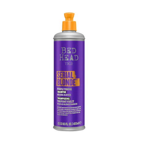 Bed Head Serial Blonde Purple Toning Shampoo 400ml - shampoo tonalizzante per capelli biondi