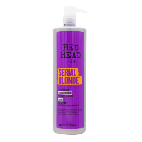 Tigi Bed Head Serial Blonde Restoring Conditioner 970ml - balsamo per capelli biondi