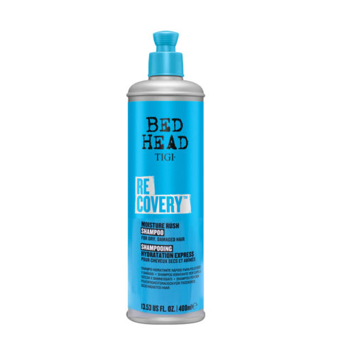 Bed Head Recovery Moisture Rush Shampoo 400ml - shampoo per capelli secchi e danneggiati
