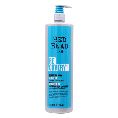 Tigi Bed Head Recovery Moisture Rush Shampoo 970ml - shampoo per capelli secchi e danneggiati