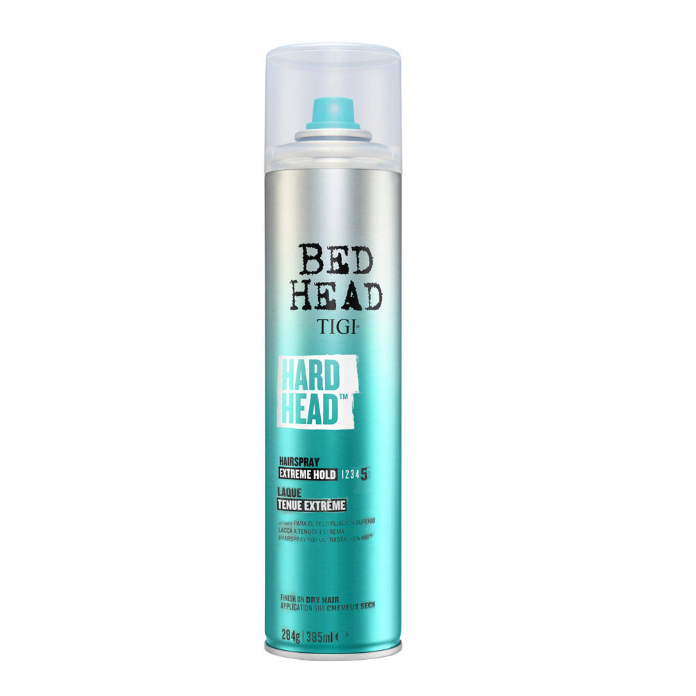 Tigi Bed Hard Head Hairspray 385ml - lacca extra forte