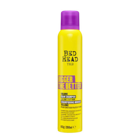 Bed Head Bigger The Better Volume Foam Shampoo 200ml - shampoo volumizzante in mousse