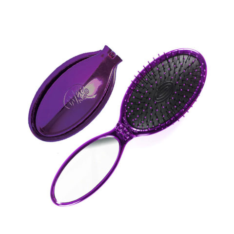 WetBrush Pro Pop and Go Speedy Dry Detangler Purple - spazzola richiudibile viola