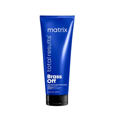 Total Result Brass Off Mask 200ml - maschera neutralizzante anti arancio