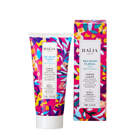 Baija Paris Delirium Floral Body Cream Iris Patchouli 75ml - crema corpo idratante