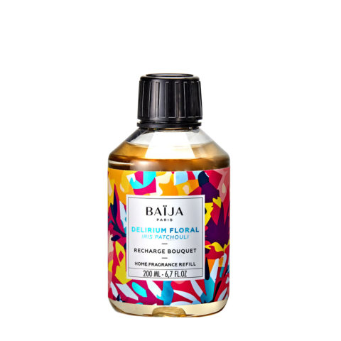 Baija Paris Delirium Floral Home Fragrance Refill Iris Patchouli 200ml - ricarica per profumatori per ambienti
